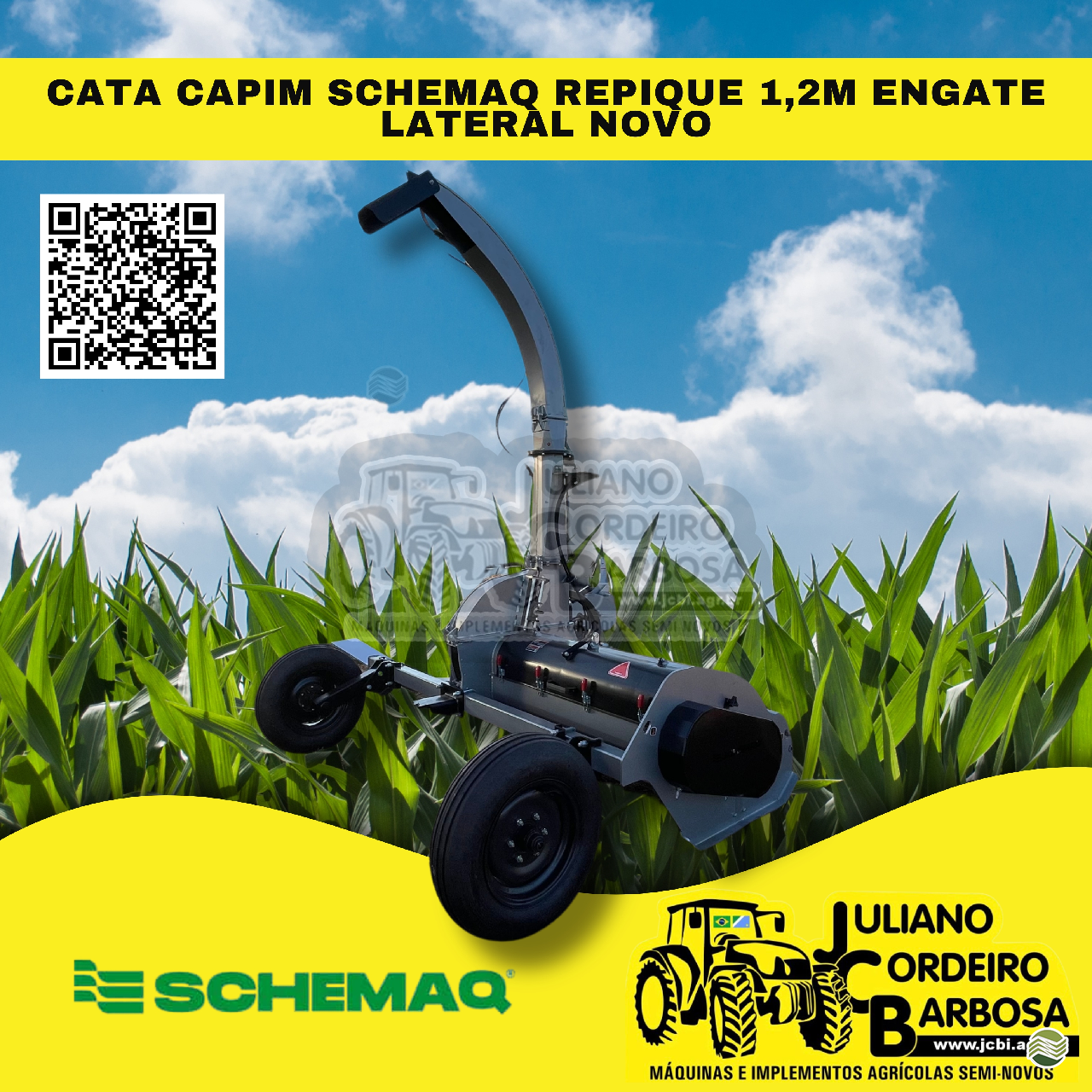 IMPLEMENTOS AGRICOLAS ENSILADEIRA COLHEDORA DE CAPIM JCBi Máquinas e Implementos Agrícolas MARACAJU MATO GROSSO DO SUL MS